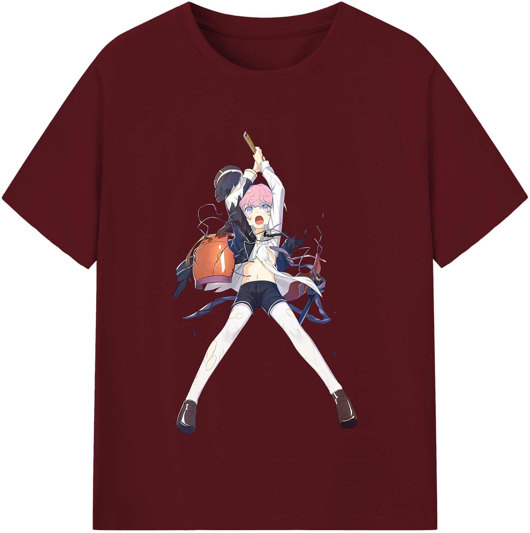 （画像用） 刀剣乱舞 Touken Ranbu 綿100％半袖Tシャツ（フロントプリント）
